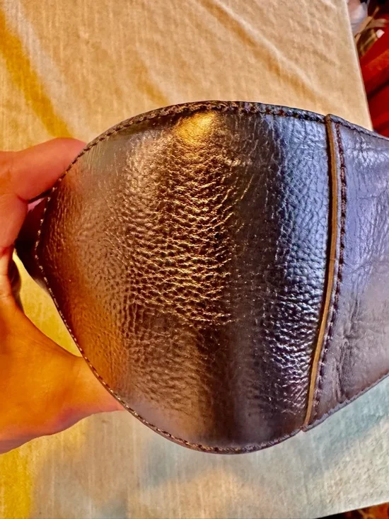 Wilsons Leather Black Hobo Shoulder Bag with Gold Hardware - Picture 6 of 9